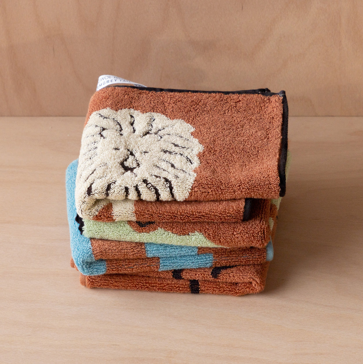 ANIMAL HAND TOWEL 4P SET - 2