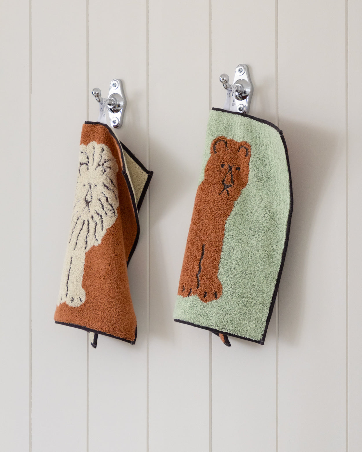 ANIMAL HAND TOWEL 4P SET - 2