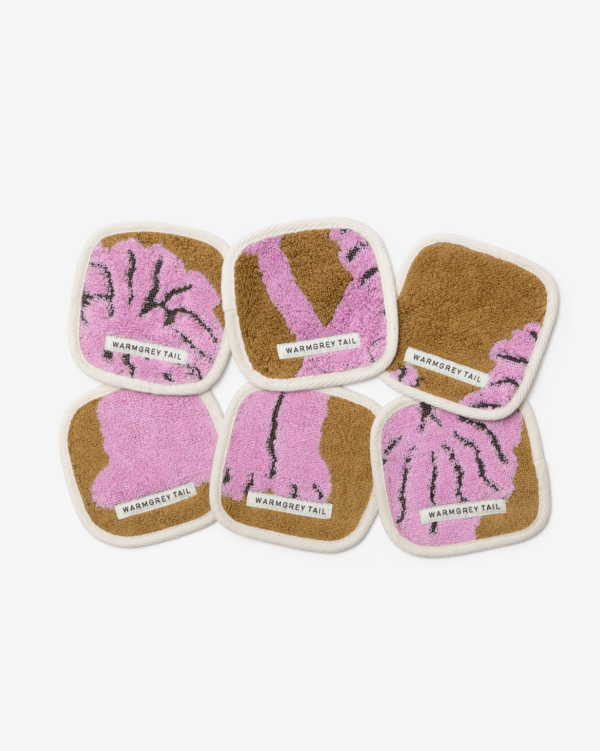 [WGT Only] LION TOWEL COASTER - CORAL