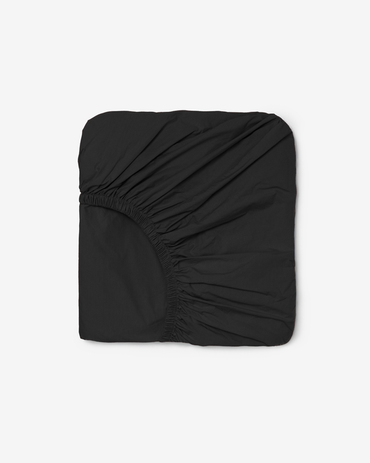 BLACK FITTED SHEET