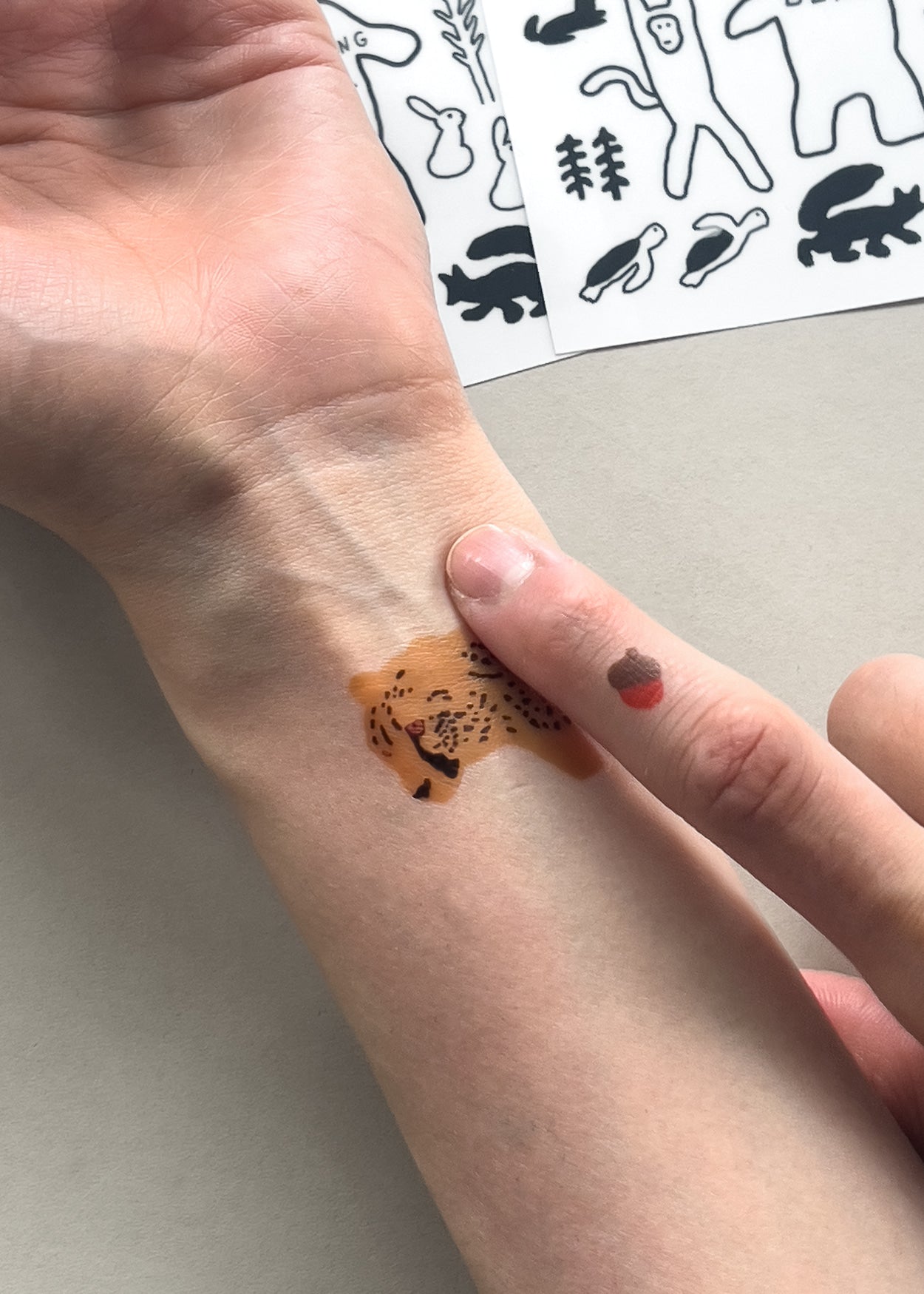 [WGT Only] 2026 WILD LIFE TATTOO STICKER 8P SET