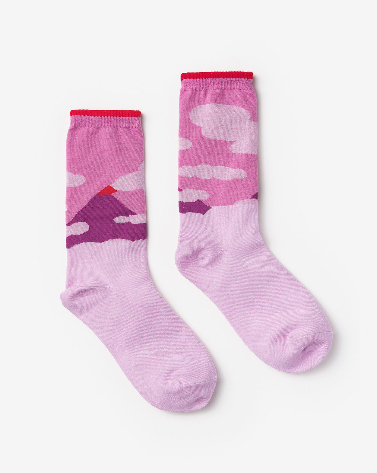 VOLCANO SOCKS - PINK – warmgreytail