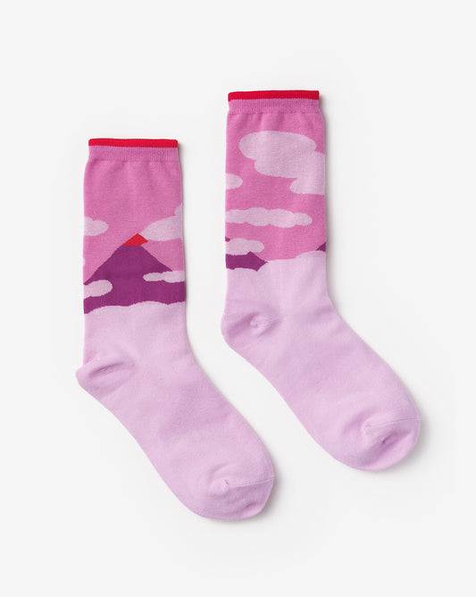 VOLCANO SOCKS - PINK