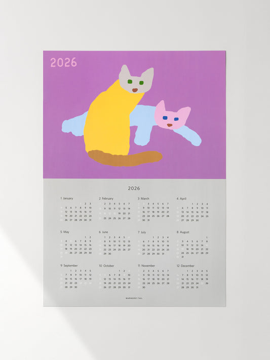 2026 POSTER CALENDAR - CATS