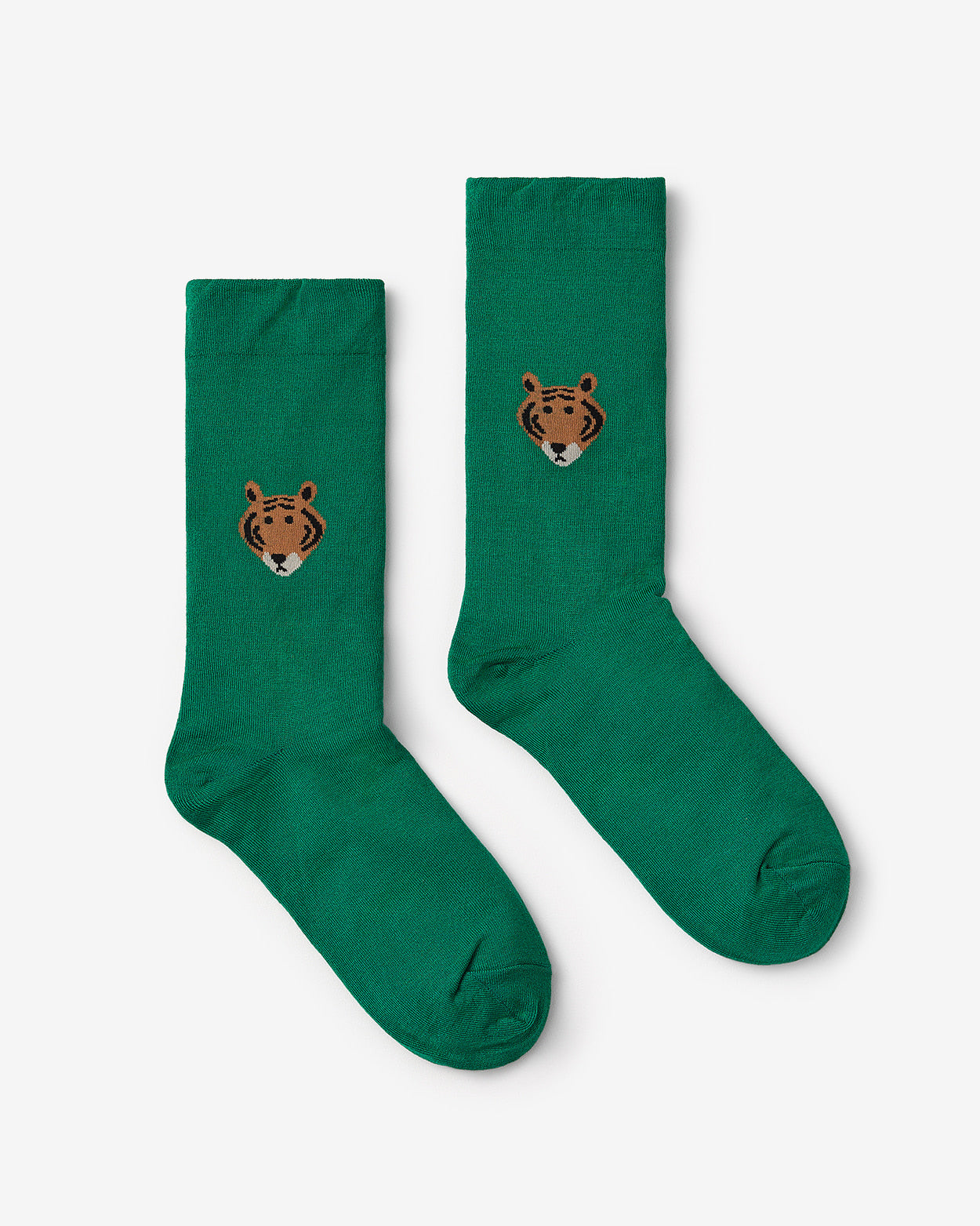 MEET TIGER SOCKS - GREEN