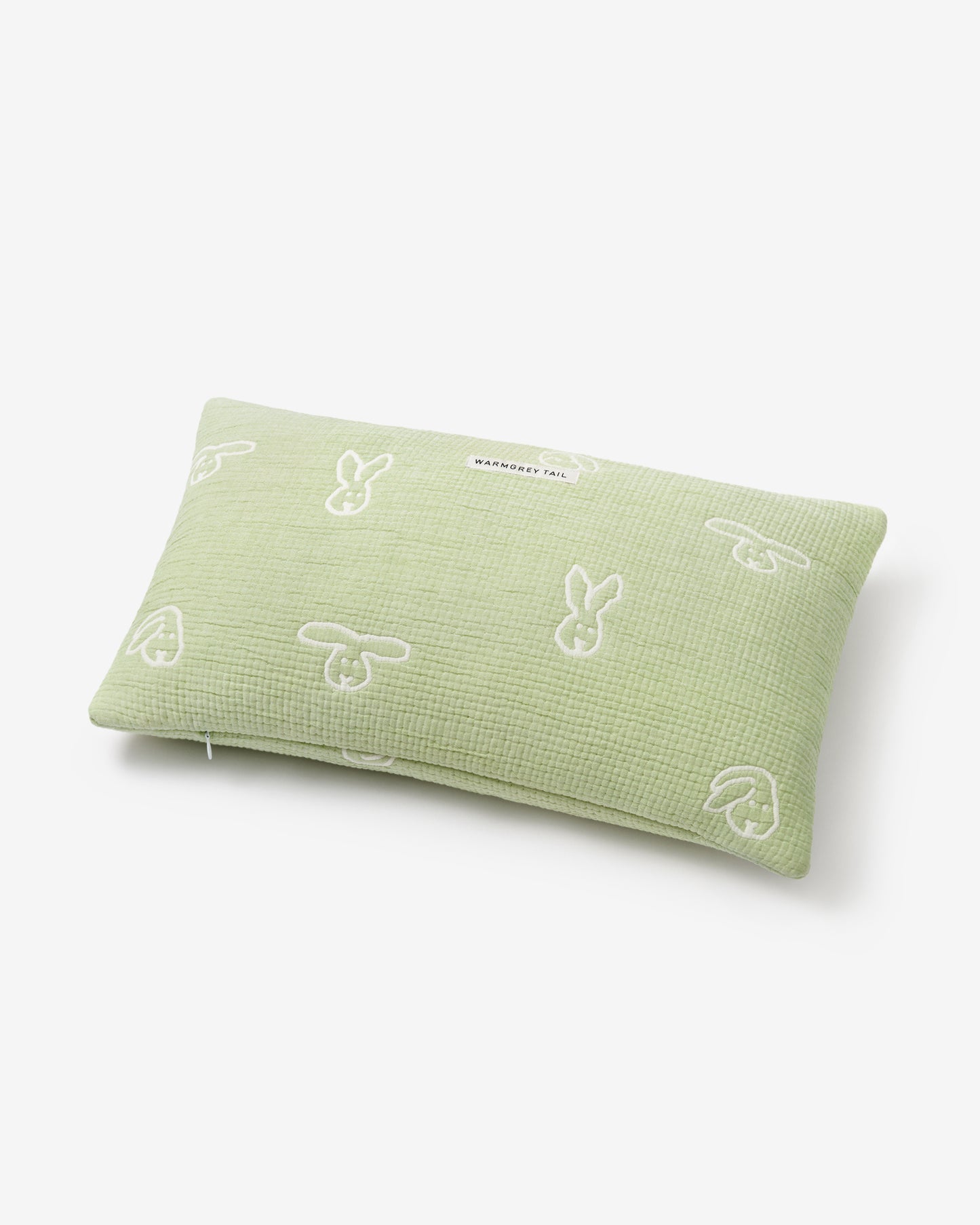 BUNNY BUNNY COTTON MODAL CUSHION & PILLOW CASE - MOSS GREEN (2colors)
