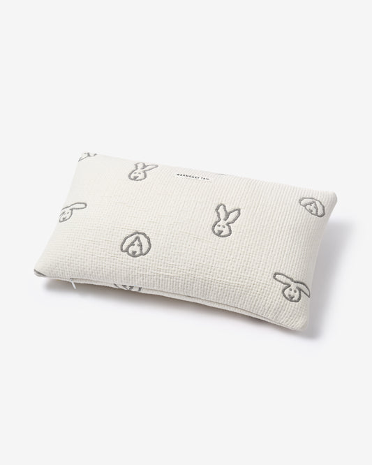 BUNNY BUNNY COTTON MODAL CUSHION & PILLOW CASE - WARMGREY (2colors)