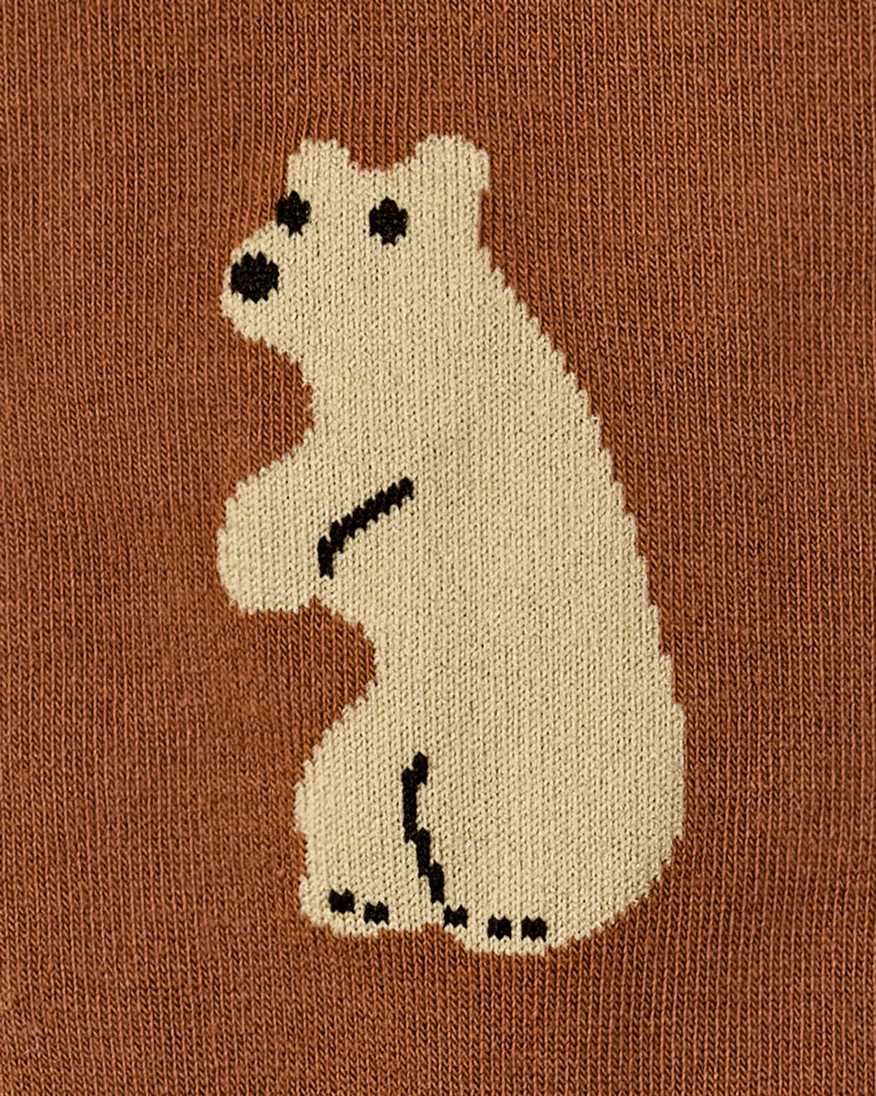 HUGGY BEAR SOCKS - BROWN