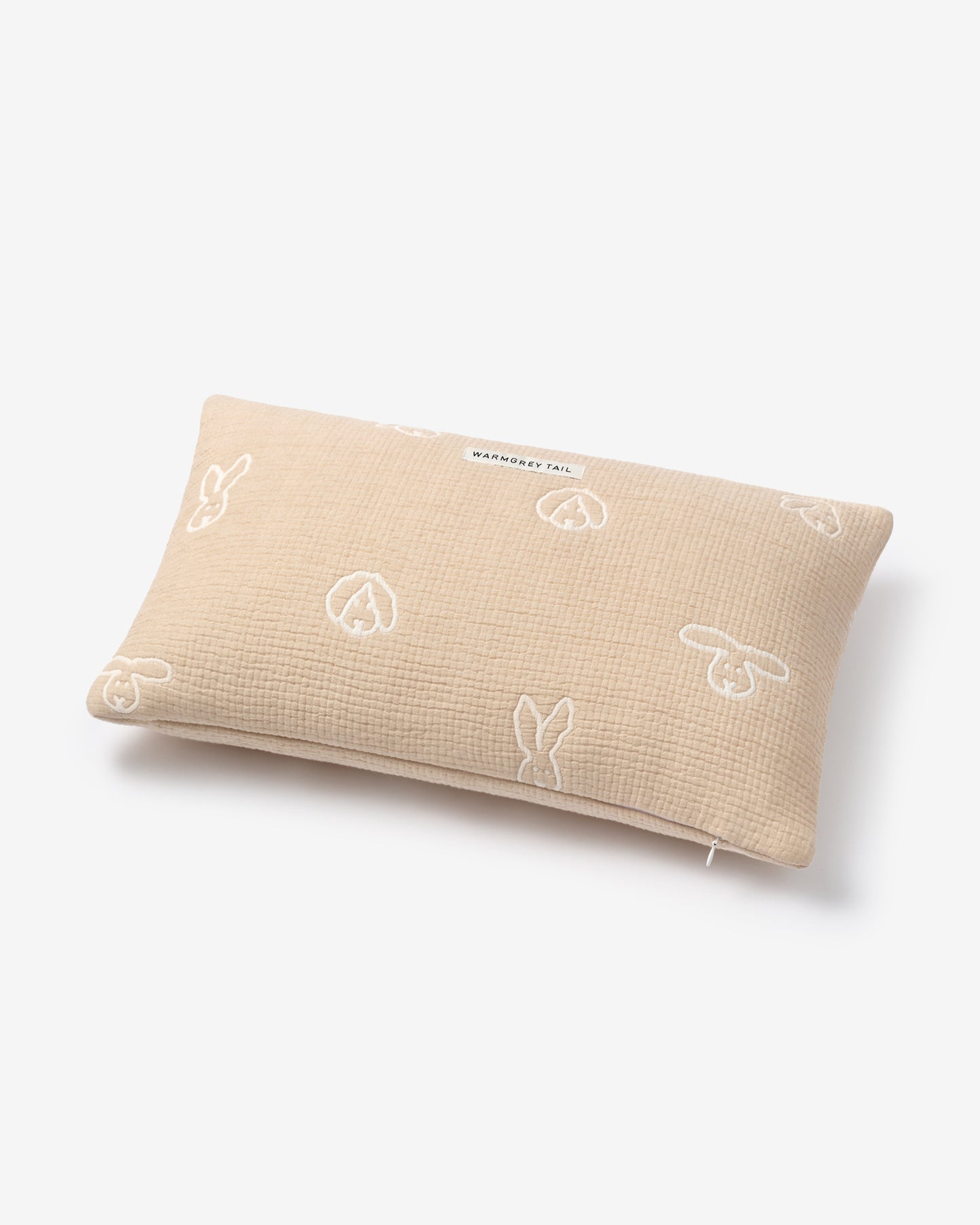 BUNNY BUNNY COTTON MODAL CUSHION & PILLOW CASE - BEIGE (2colors)