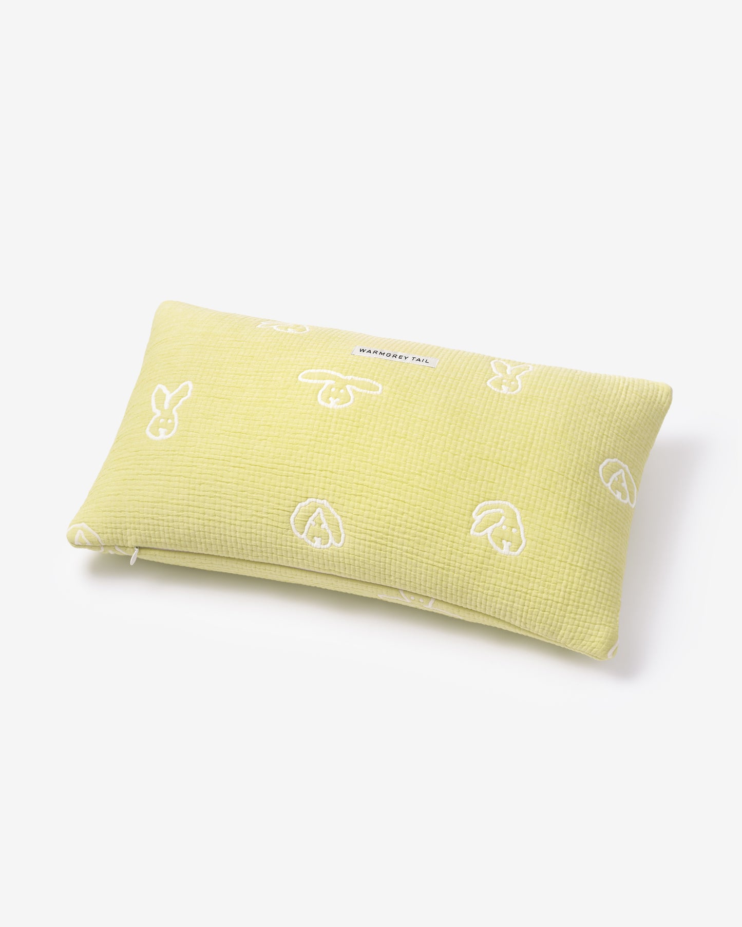 BUNNY BUNNY COTTON MODAL CUSHION & PILLOW CASE - SOFT YELLOW (2colors)