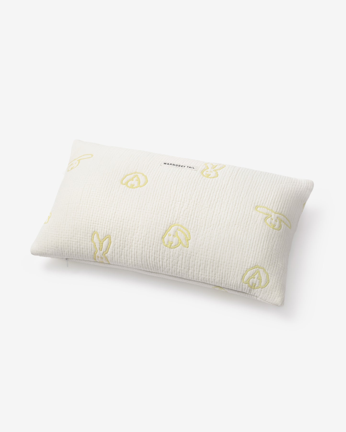 BUNNY BUNNY COTTON MODAL CUSHION & PILLOW CASE - SOFT YELLOW (2colors)