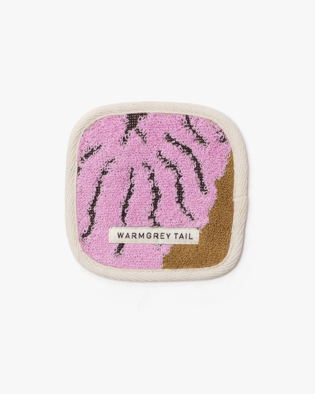 [WGT Only] LION TOWEL COASTER - CORAL