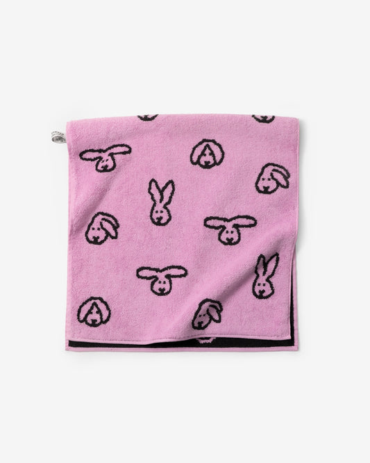 BUNNY BUNNY FACE TOWEL - PINK