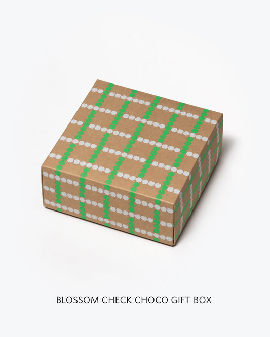 BLOSSOM CHECK CHOCO GIFT BOX