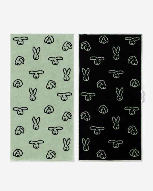 BUNNY BUNNY FACE TOWEL - MINT