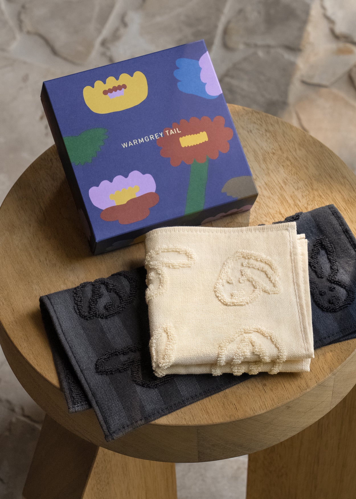 BUNNY BUNNY HAND CLOTH - IVORY