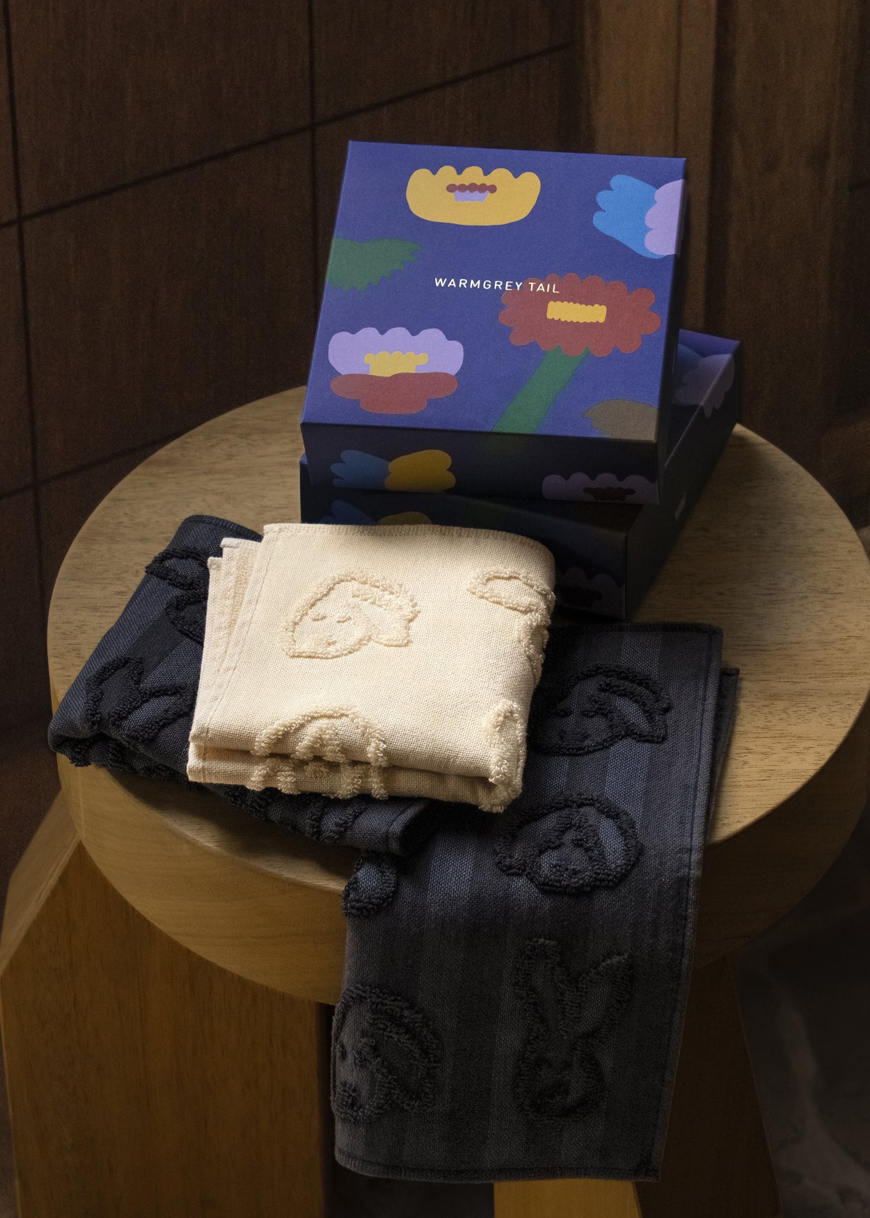 BUNNY BUNNY HAND CLOTH - IVORY