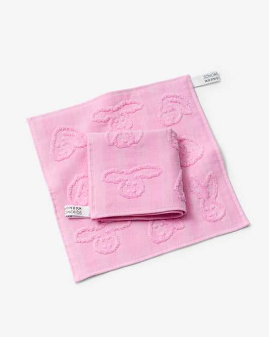 BUNNY BUNNY HAND CLOTH - PINK