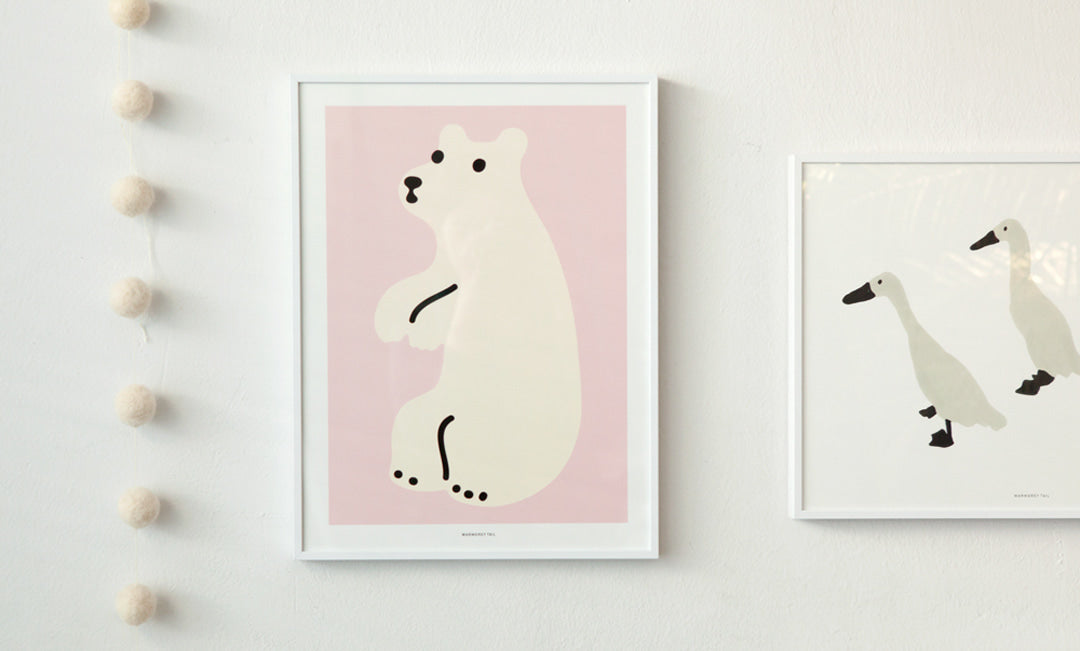 HUGGY BEAR PINK POSTER