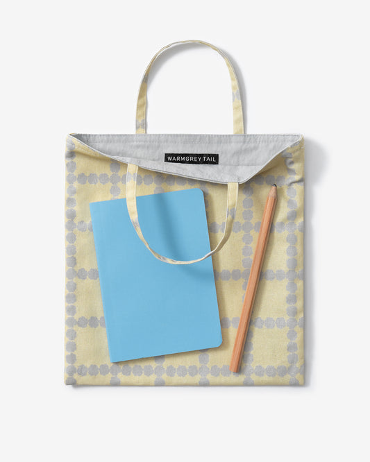 BLOSSOM CHECK MINI BAG - BUTTER