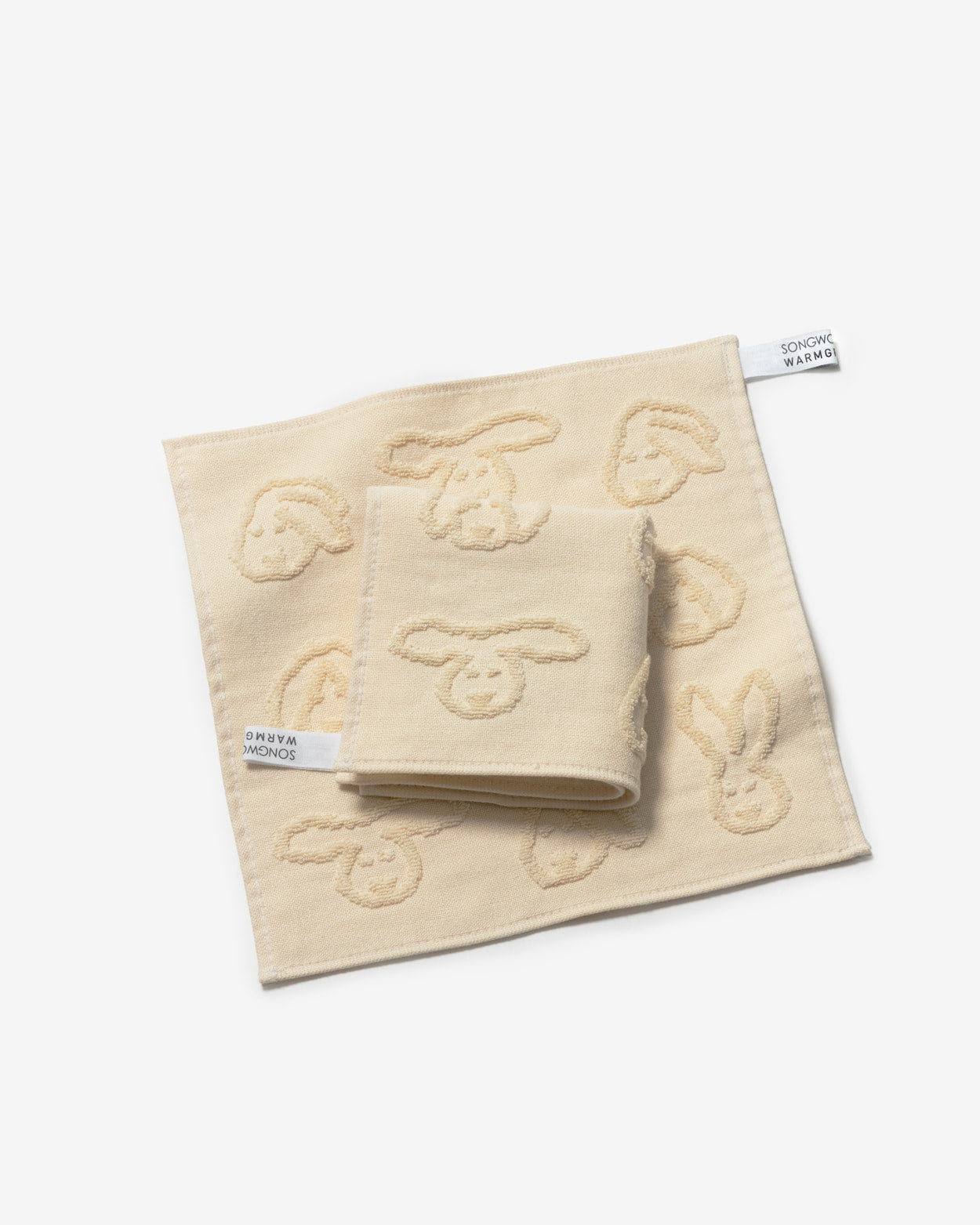 BUNNY BUNNY HAND CLOTH - IVORY