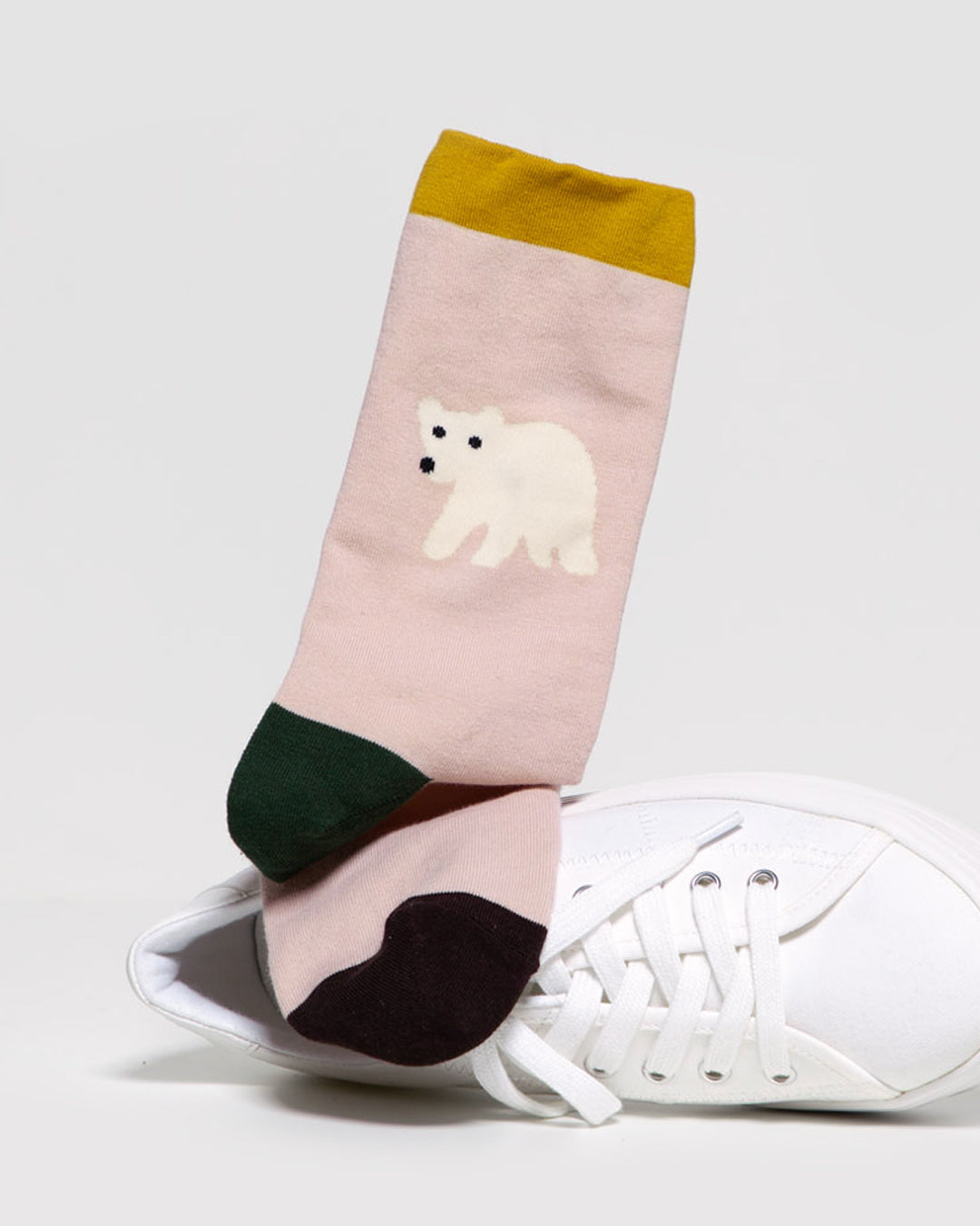 ROLLING BEAR SOCKS - PINK