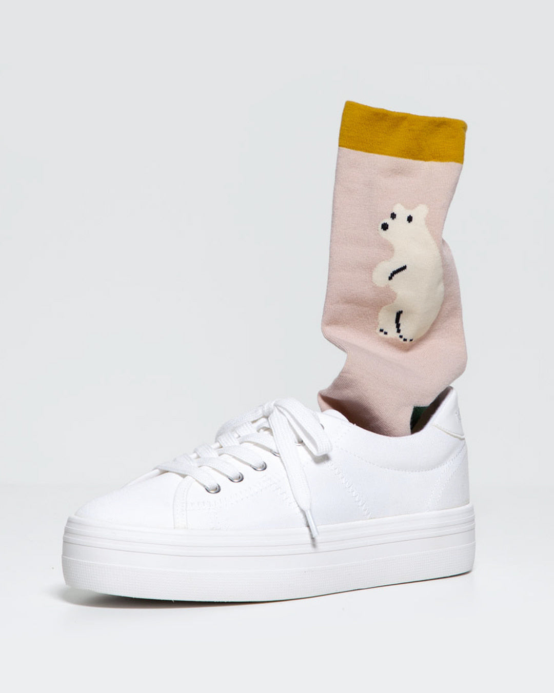ROLLING BEAR SOCKS - PINK