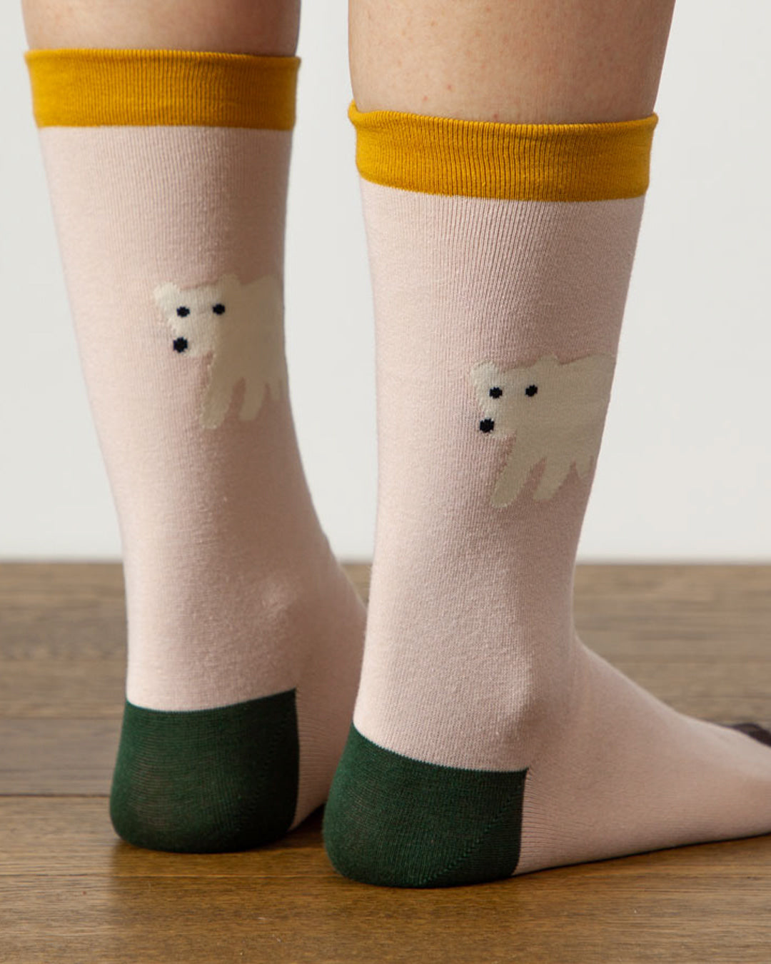 ROLLING BEAR SOCKS - PINK