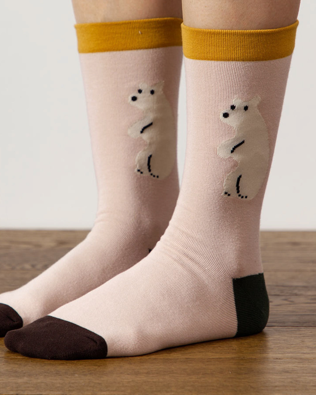 ROLLING BEAR SOCKS - PINK
