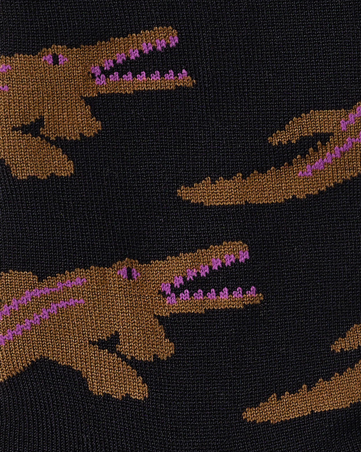 CROCODILE SOCKS - BLACK