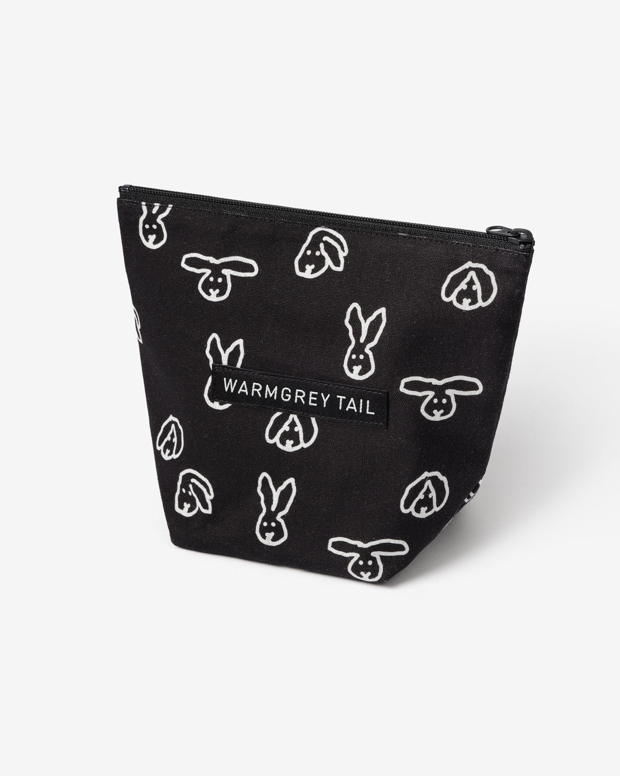 BUNNY BUNNY STANDING POUCH - BLACK (3size)