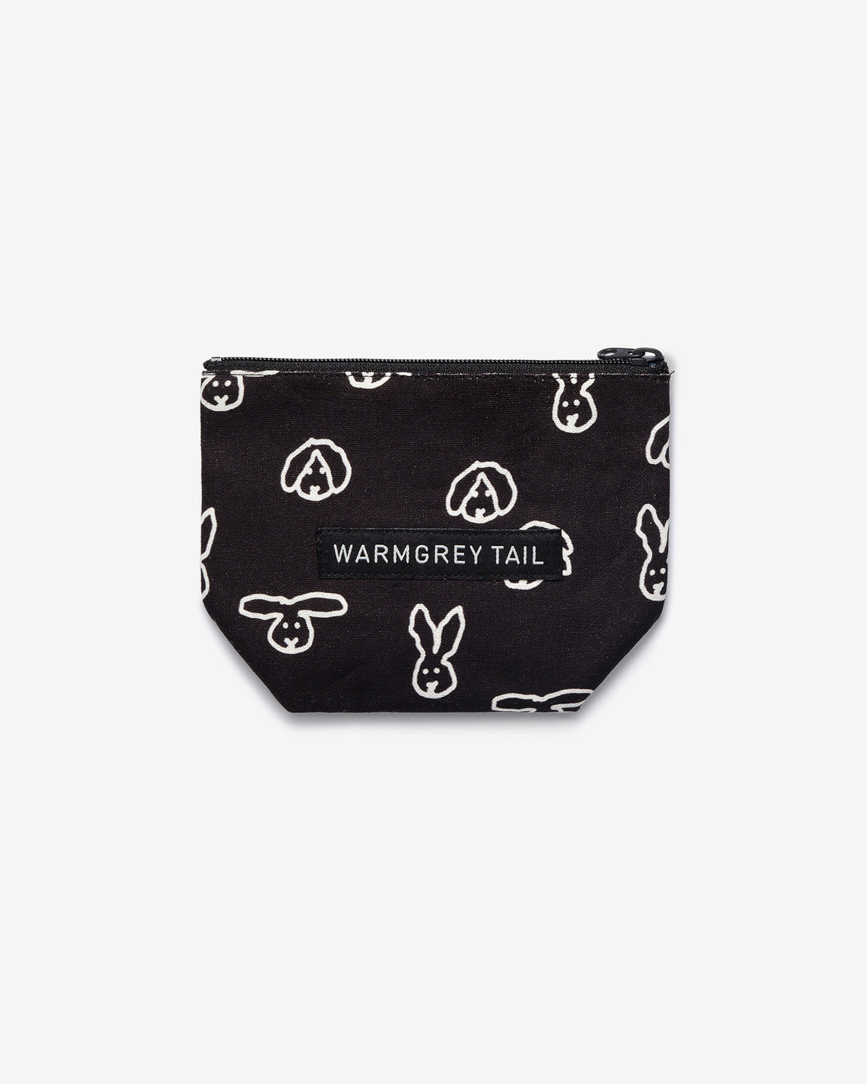 BUNNY BUNNY STANDING POUCH - BLACK (3size)
