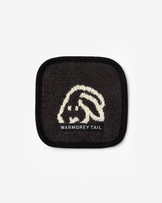 [WGT Only] BUNNY BUNNY TOWEL COASTER - BLACK