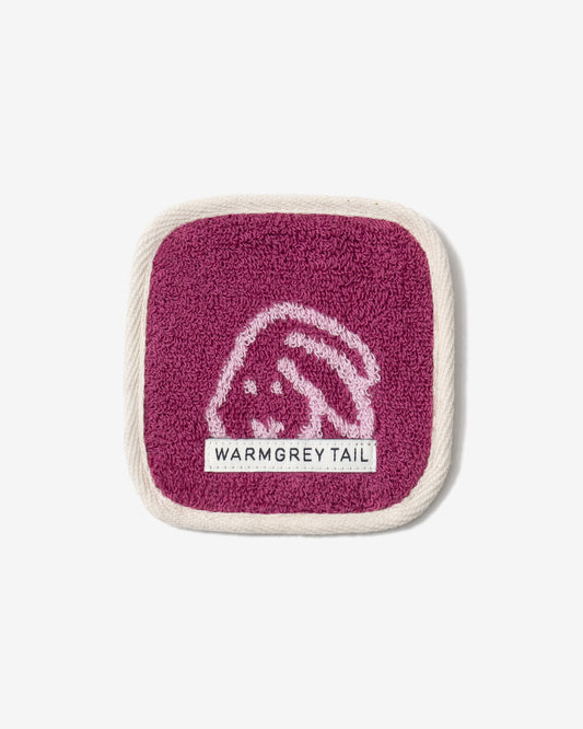 [WGT Only] BUNNY BUNNY TOWEL COASTER - CHERRY