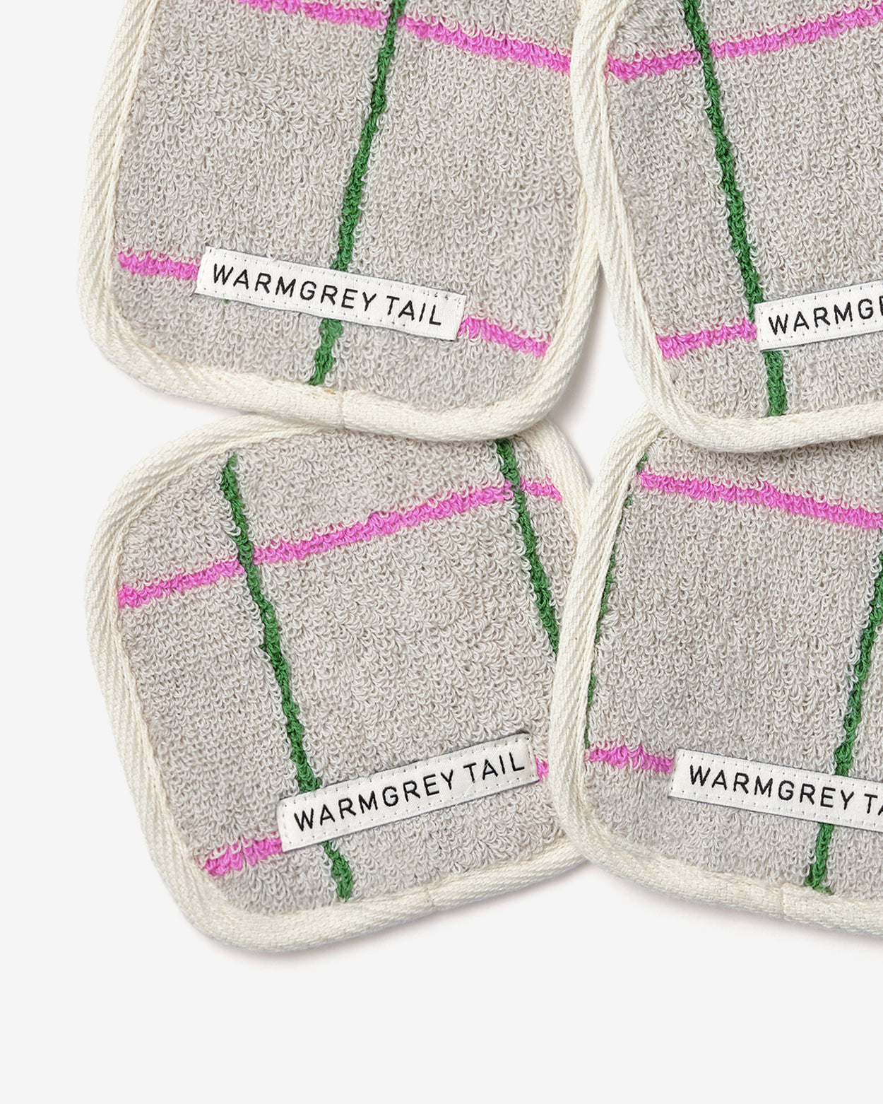 [WGT Only] TILE TOWEL COASTER - GREY