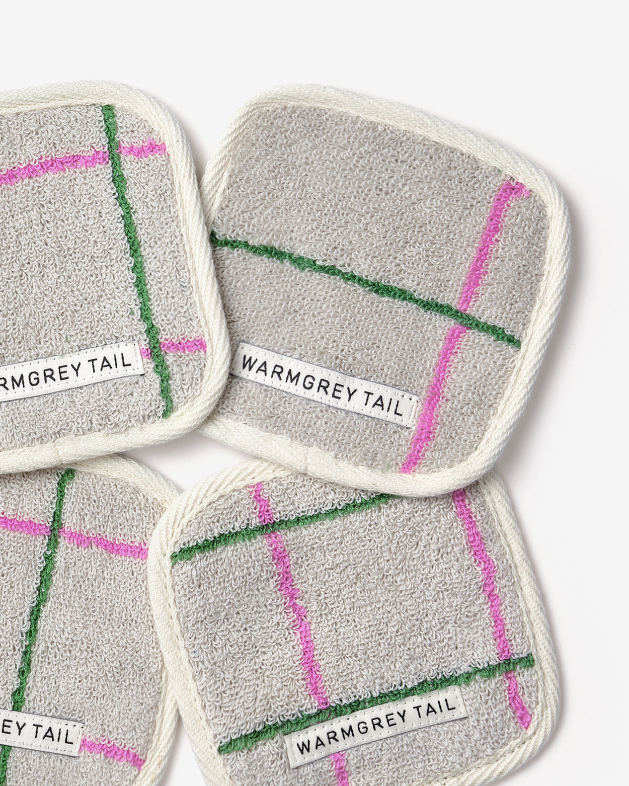 [WGT Only] TILE TOWEL COASTER - GREY