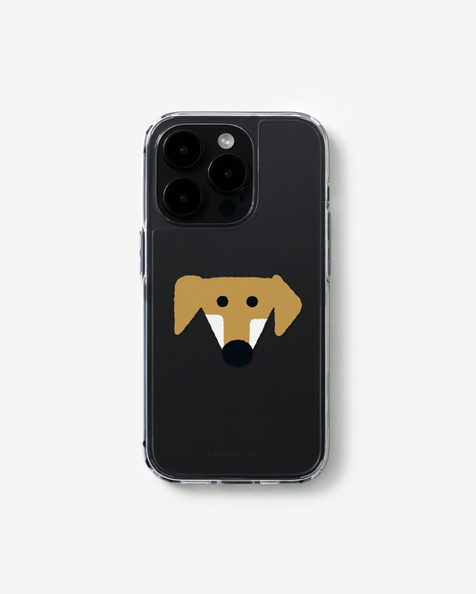 TRIANGLE DOG CLEAR CASE