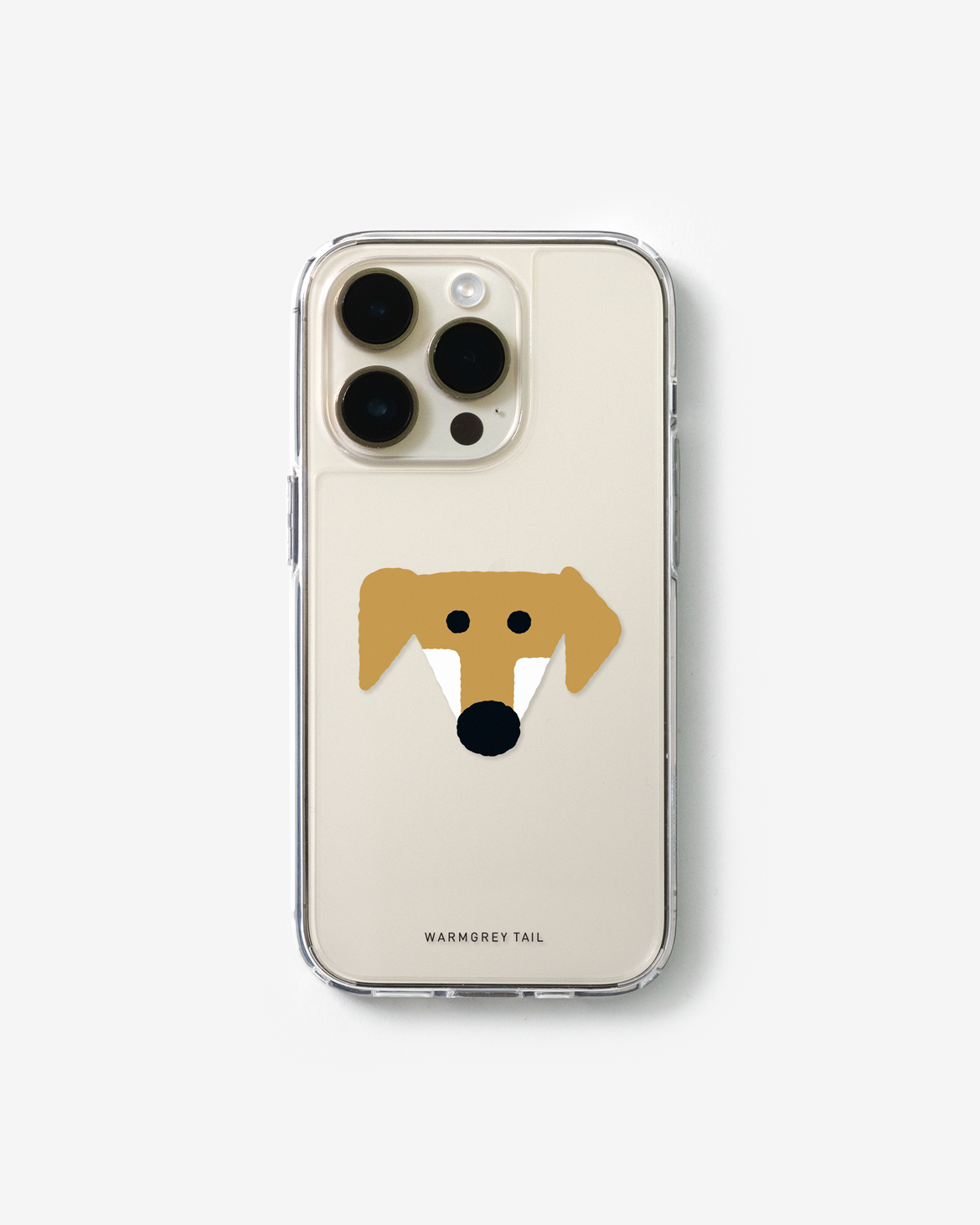 TRIANGLE DOG CLEAR CASE