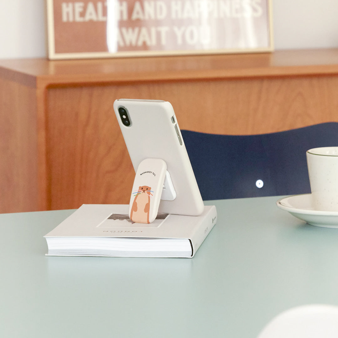 POP STAND - OTTER WARMGREY