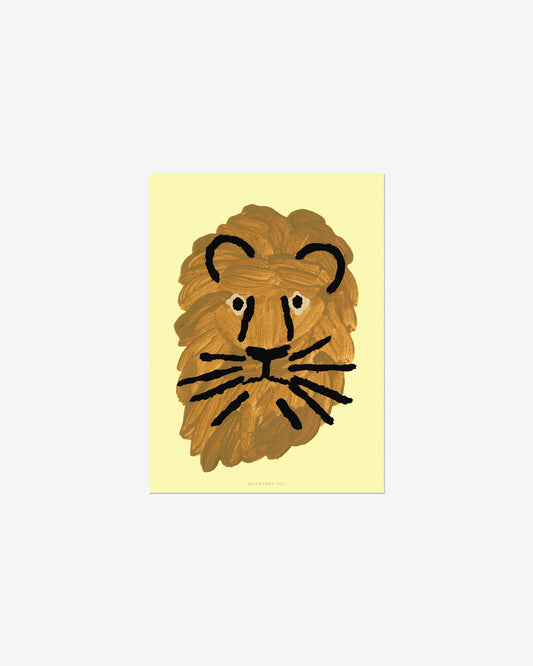 LION POSTCARD