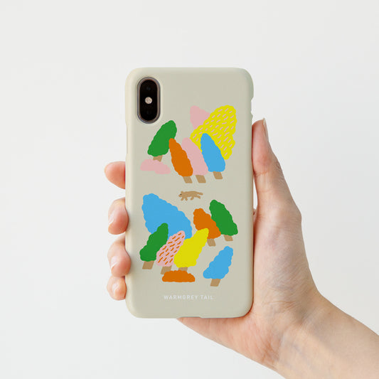 WINDY FOREST - YELLOW PHONE CASE