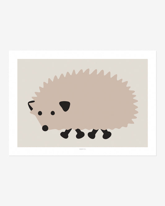 HEDGEHOG POSTER