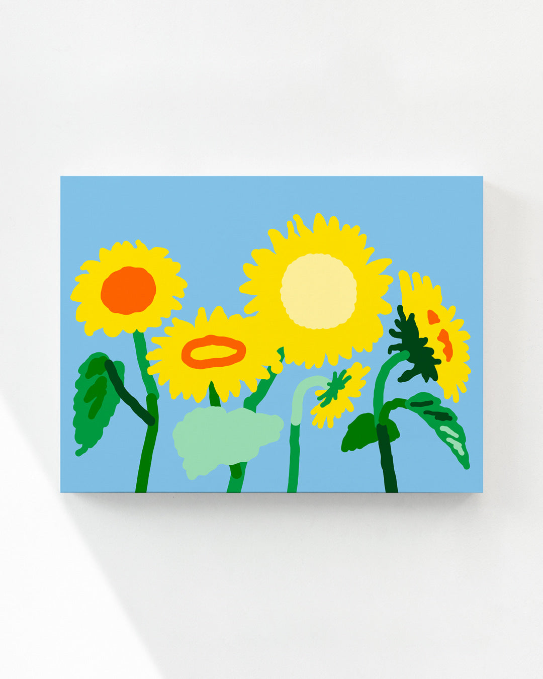 SUNFLOWERS CANVAS – warmgreytail