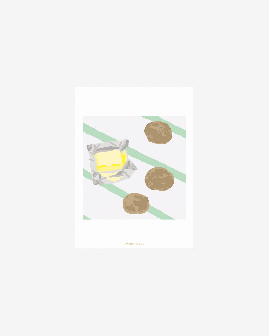 BUTTER & POTATOES POSTCARD