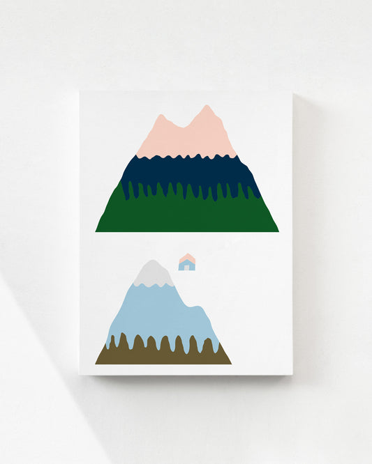 PINK MOUNTAIN CANVAS